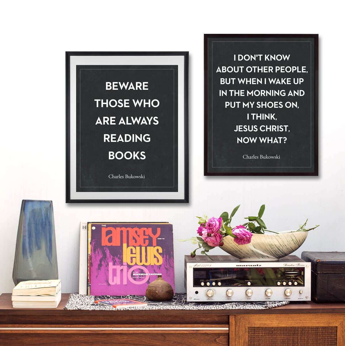Book Lovers Quote on Reading | Art Print