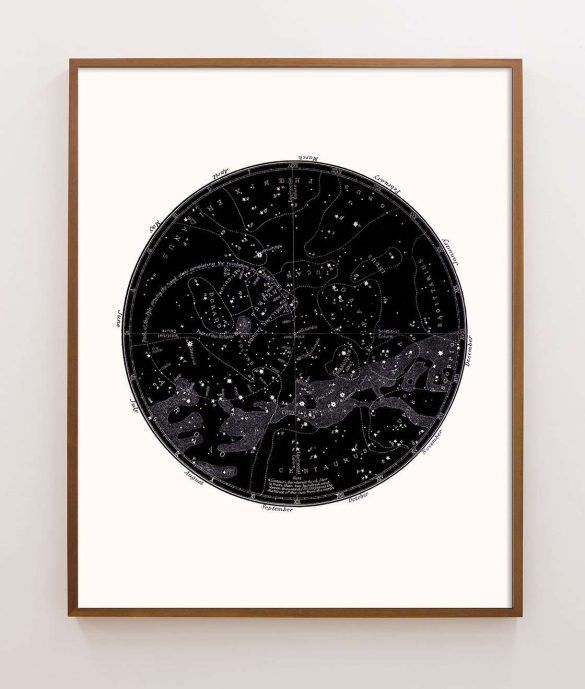 Southern Constellations star map